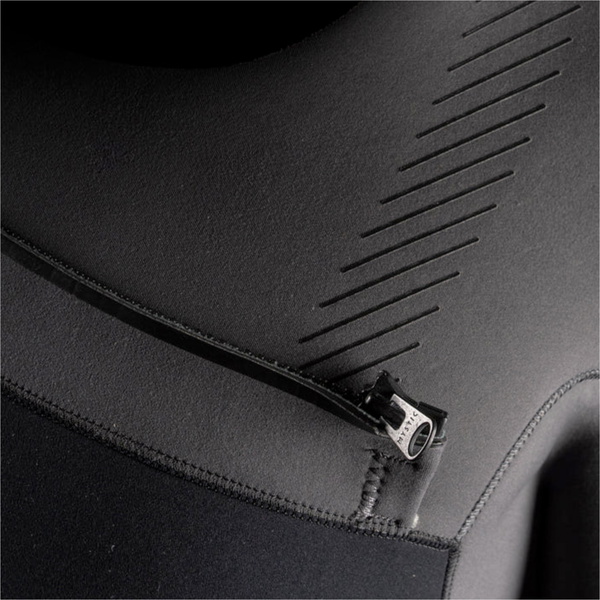 2026 Mystic Heren Motion 5/3mm Met Capuchon Borst Ritssluiting Wetsuit 35000.250005 - Black
